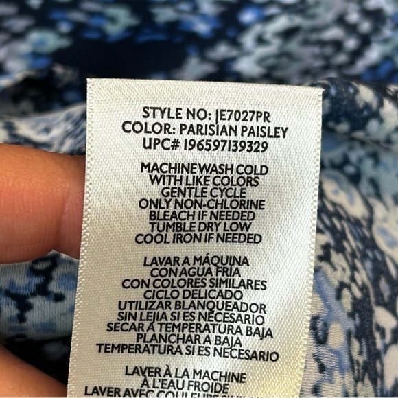 Joie Parisian paisley peasant top NWT - Picture 3 of 8